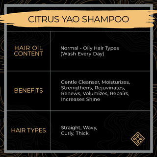 Conditioner Hair Bar Citrus Yao™ Citrus Scented *Normal to Oily Hair Types*